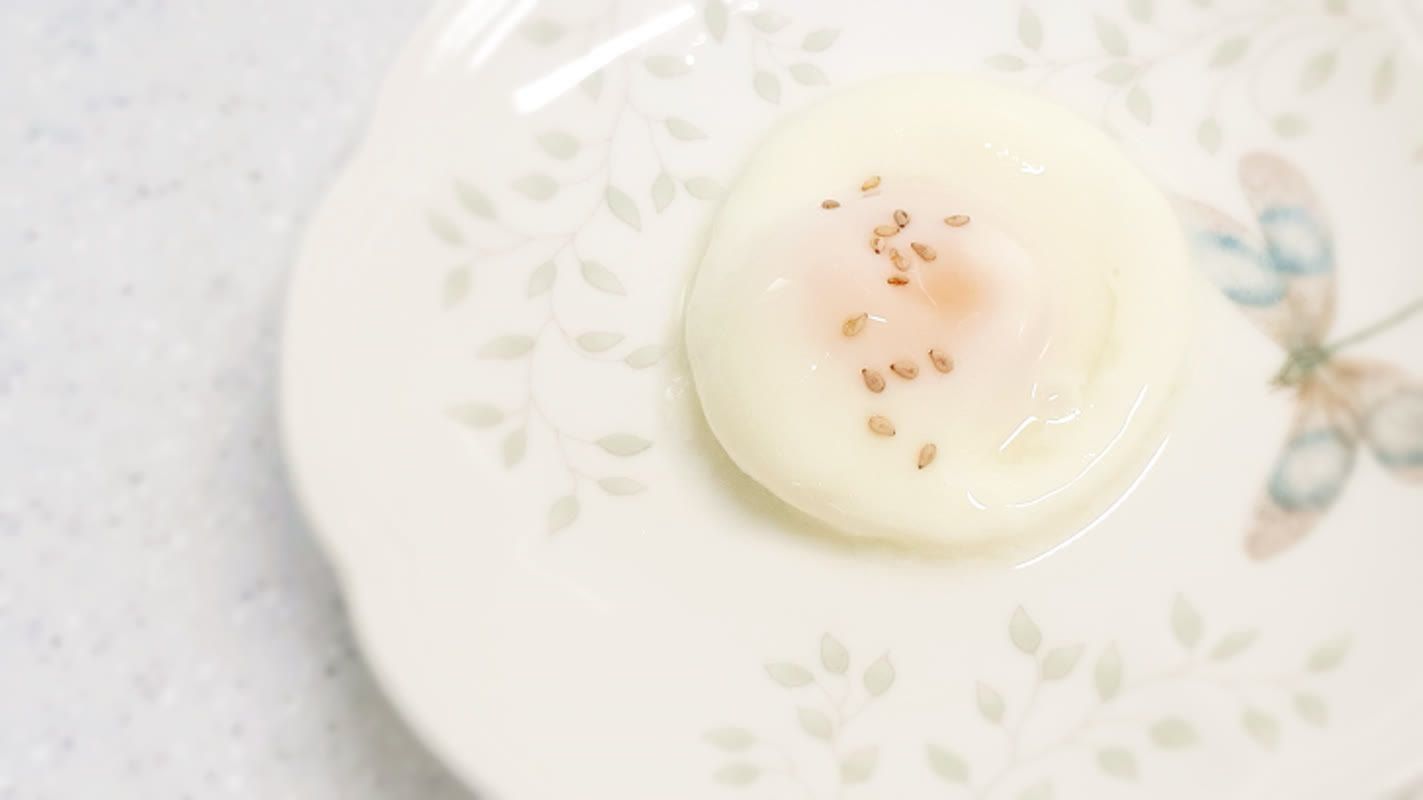 물과 계란만으로 완벽한 전자레인지 수란 만들기! | 퓨어비프